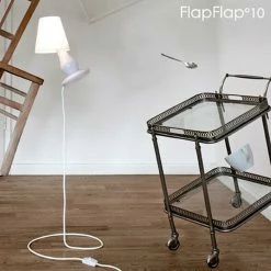 Next Stehleuchte Flap Flap in Weiß E14