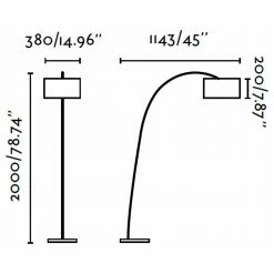 Schicke Faro Stehleuchte PAPUA -Stehleuchten Verkäufe 2022 a 249706 schicke faro stehleuchte papua3