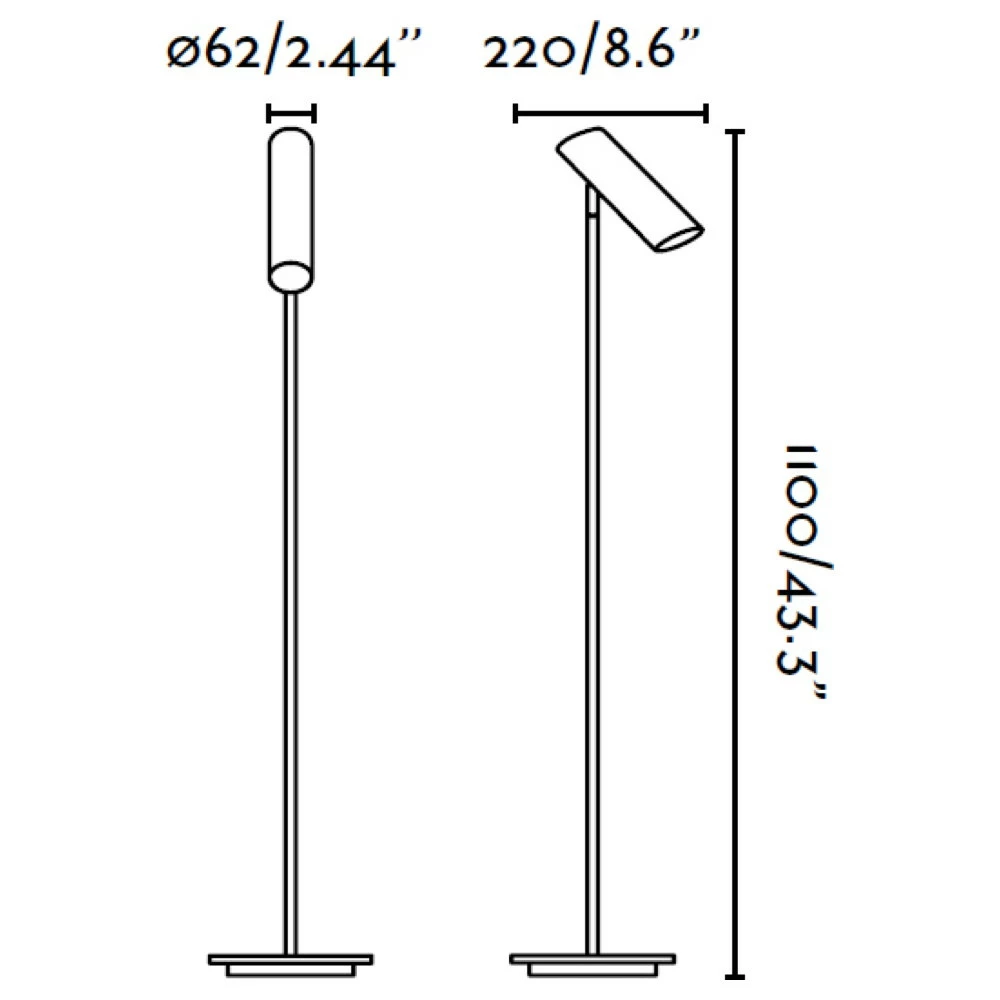 Harmonische FARO Stehleuchte Link versch. Farben 4 Harmonische FARO Stehleuchte Link versch. Farben – Bild 2