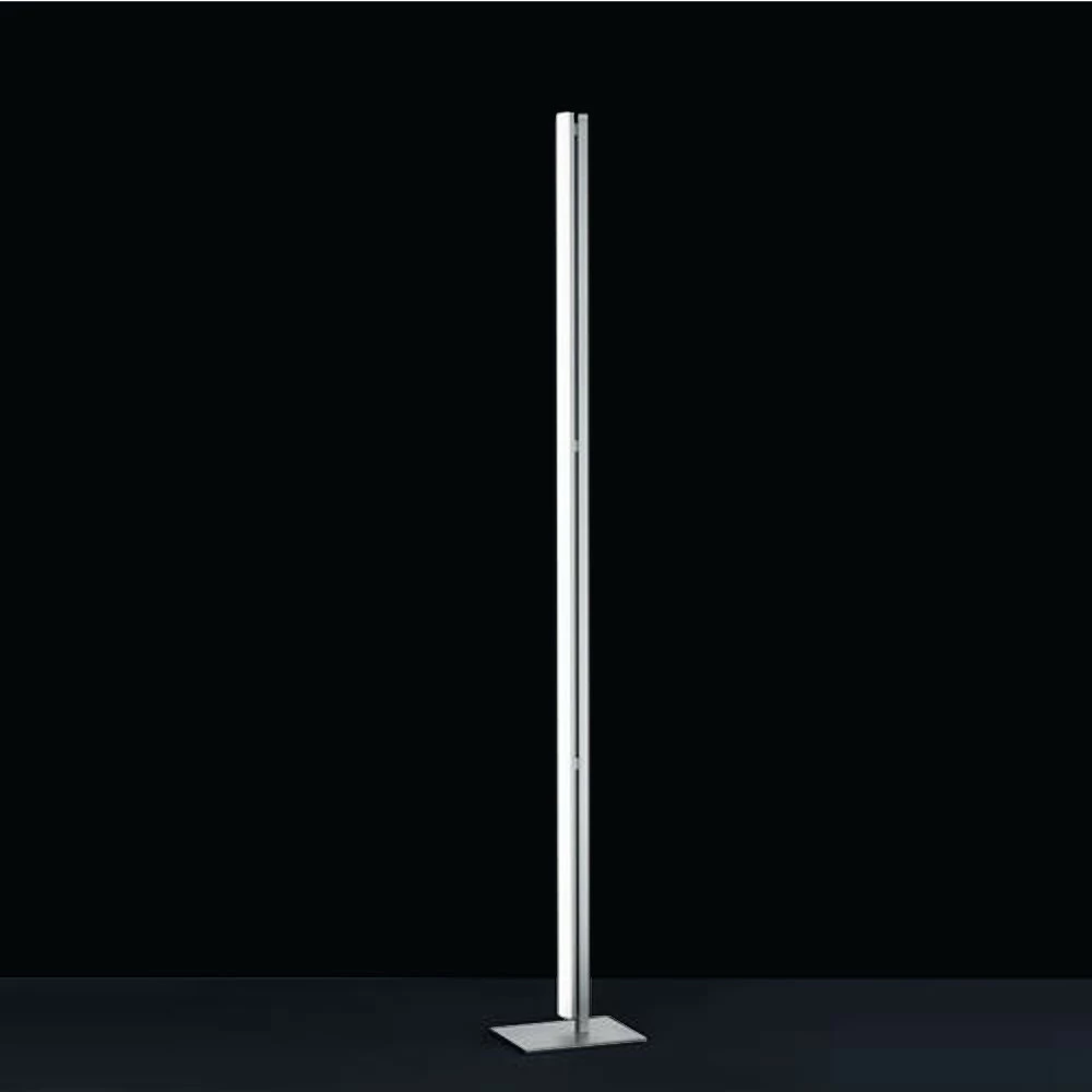 LED Standleuchte Venta in nickel-matt 31W 2690lm dimmbar 1700x180x240mm 3 LED Standleuchte Venta in nickel-matt 31W 2690lm dimmbar 1700x180x240mm