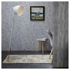 Vintage Stehleuchte Dundee in Mint 1-flammig E27