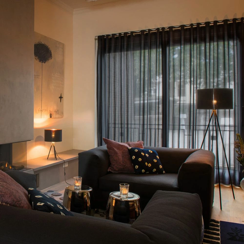 Mix&Match Stehleuchtenfuß Fenda, max. 40 W, schwarz 5 Mix&Match Stehleuchtenfuß Fenda, max. 40 W, schwarz – Bild 3