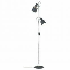 Neordic Stehleuchte Haldar, E14, grau, chrom, 2-flammig -Stehleuchten Verkäufe 2022 a 330702 neordic stehleuchte haldar e14 grau chrom 2 flammig3