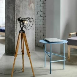 Stehleuchte Joshua E27 1040mm in Schwarz