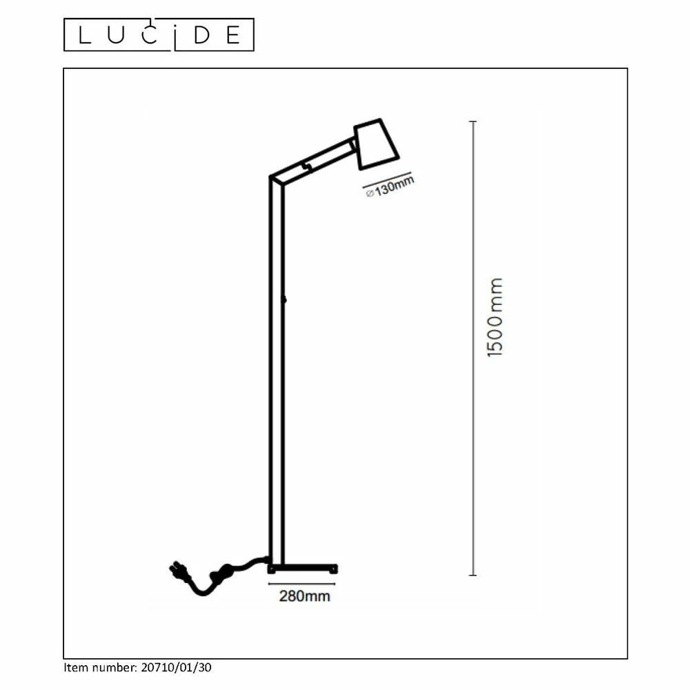 Stehleuchte Mizuko in schwarz, schwenk- und drehbar 13 Stehleuchte Mizuko in schwarz, schwenk- und drehbar – Bild 11