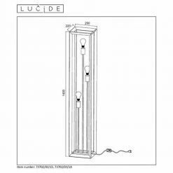 Stehleuchte Thor 3xE27 H140cm Metallic Grau -Stehleuchten Verkäufe 2022 a 344887 stehleuchte thor 3xe27 h140cm metallic grau8