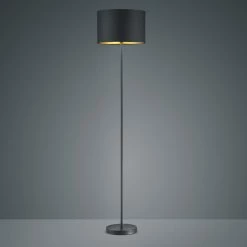 Stehleuchte Hostel in Schwarz-matt E27