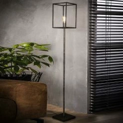 famlights | Stehleuchte Saskia in Silber E27 1700mm