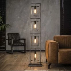 famlights | Stehleuchte Saskia aus Metall in Silber eckig 4xE27 1600 mm -Stehleuchten Verkäufe 2022 a 365284 famlights stehleuchte saskia aus metall in silber eckig 4xe27 1600 mm3