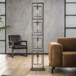 famlights | Stehleuchte Saskia aus Metall in Silber eckig 4xE27 1600 mm -Stehleuchten Verkäufe 2022 a 365284 famlights stehleuchte saskia aus metall in silber eckig 4xe27 1600 mm4