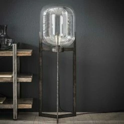 Stehleuchten Verkäufe 2022 -Stehleuchten Verkäufe 2022 a 365331 famlights stehleuchte stella aus stahl in silber und glas in transparent e272