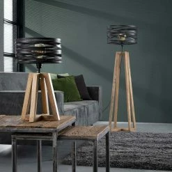 famlights | Stehleuchte Colin in Schiefergrau und Braun E27 -Stehleuchten Verkäufe 2022 a 365385 famlights stehleuchte colin in schiefergrau und braun e277 1