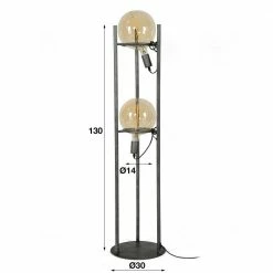 famlights | Stehleuchte Alica in Silber E27 -Stehleuchten Verkäufe 2022 a 365391 famlights stehleuchte alica in silber e27 2 flammig4