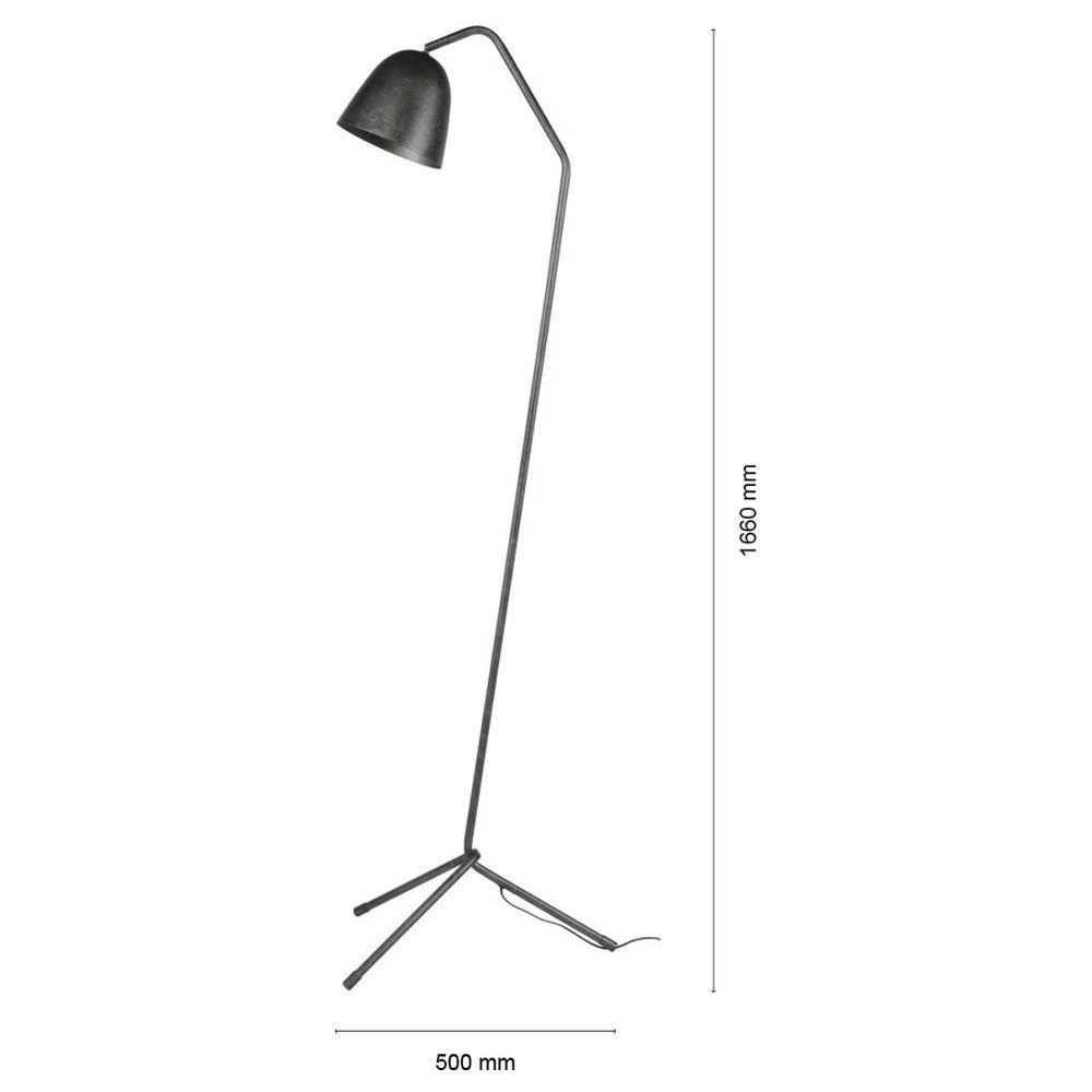 famlights | Stehleuchte Joleen in Anthrazit E27 6 famlights | Stehleuchte Joleen in Anthrazit E27 – Bild 4