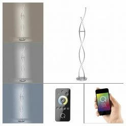 Q-Smart LED Stehleuchte Q-Malina in Silber tunable white inkl. Fernbedienung -Stehleuchten Verkäufe 2022 a 367489 q smart led stehleuchte q malina in silber tunable white inkl fernbedienung7