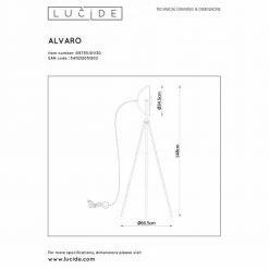 Stehleuchte Alvaro max. 40W E27 in Gold-matt 11 Stehleuchte Alvaro max. 40W E27 in Gold-matt -Stehleuchten Verkäufe 2022 a 371922 stehleuchte alvaro max 40w e27 in gold matt5