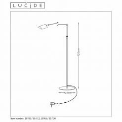 LED Stehleuchte Nuvola 9W 3000K 640lm 15 LED Stehleuchte Nuvola 9W 3000K 640lm -Stehleuchten Verkäufe 2022 a 371975 led stehleuchte nuvola 9w 3000k 640lm in chrom matt7