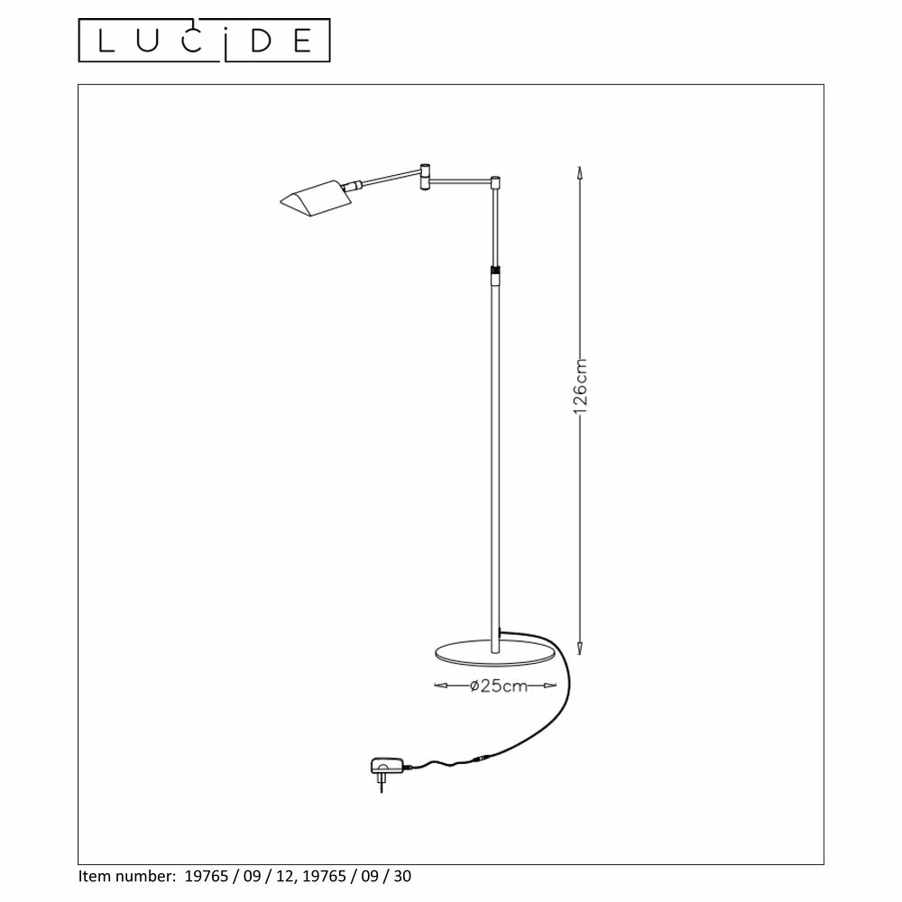 LED Stehleuchte Nuvola 9W 3000K 640lm 9 LED Stehleuchte Nuvola 9W 3000K 640lm – Bild 7