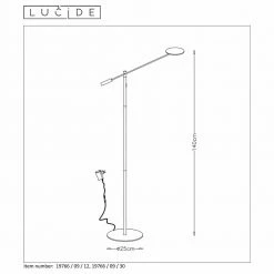 LED Stehleuchte Anselmo 9W 3000K 640lm 17 LED Stehleuchte Anselmo 9W 3000K 640lm -Stehleuchten Verkäufe 2022 a 371977 led stehleuchte anselmo 9w 3000k 640lm in chrom matt8