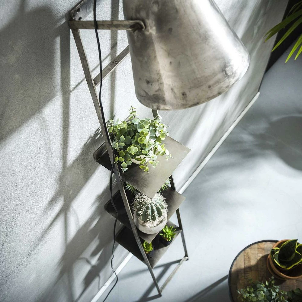 famlights | Wandregalleuchte Hector in Silber E27 5 famlights | Wandregalleuchte Hector in Silber E27 – Bild 3