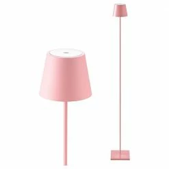 LED Akku Stehleuchte Nuindie aus Aluminiumdruckguss IP54