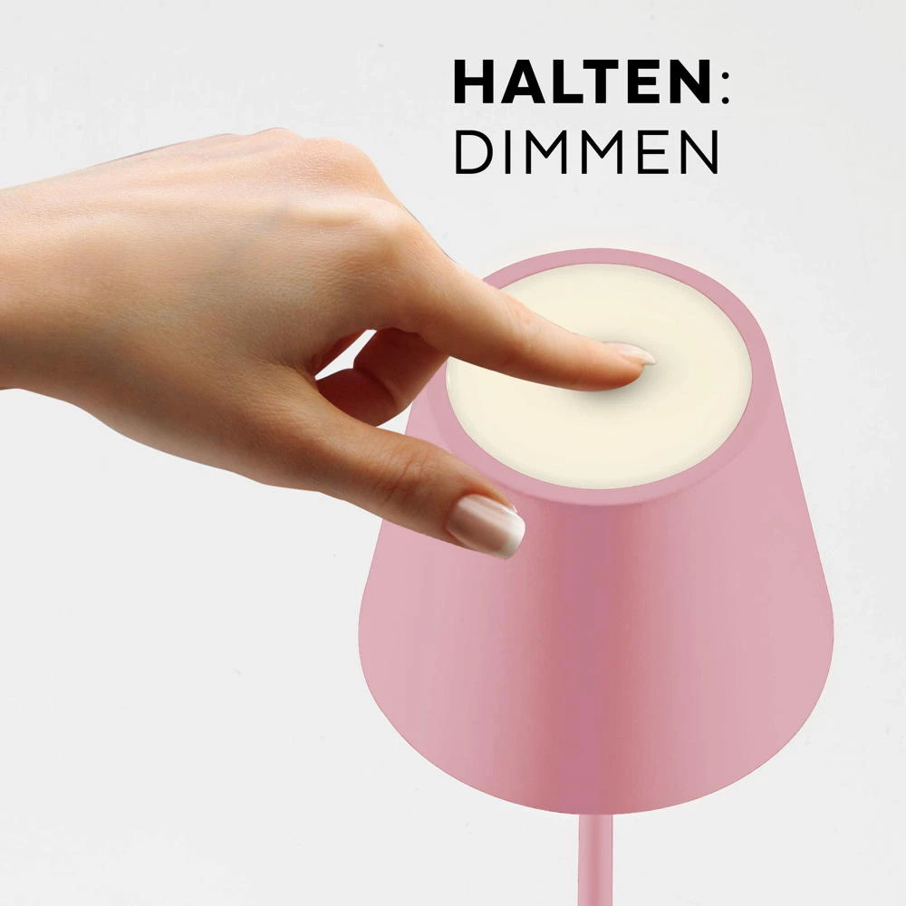 LED Akku Stehleuchte Nuindie aus Aluminiumdruckguss IP54 6 LED Akku Stehleuchte Nuindie aus Aluminiumdruckguss IP54 – Bild 4