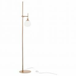 Stehleuchte Erich E14 dimmbar in Messing