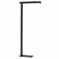 LED Stehleuchte Worklight in Anthrazit und Transparent 35W 3700lm