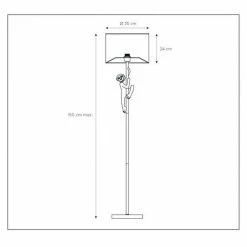 Affenstehlampe Chimp in Gold und Schwarz E27 17 Affenstehlampe Chimp in Gold und Schwarz E27 -Stehleuchten Verkäufe 2022 a 402727 affenstehlampe chimp in gold und schwarz e278 1