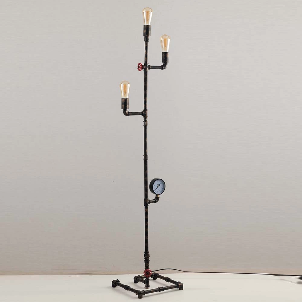 Stehleuchte Amarcord in Rostfarbig E27 IP20 3-flammig 3 Stehleuchte Amarcord in Rostfarbig E27 IP20 3-flammig