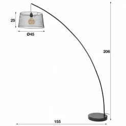 famlights | Stehleuchte Miguel in Grau E27 -Stehleuchten Verkäufe 2022 a 406096 famlights stehleuchte miguel in grau e274