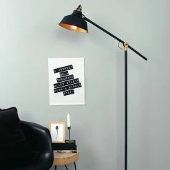 Stehleuchte Nové E27 -Stehleuchten Verkäufe 2022 a 406360 stehleuchte nove in schwarz und gold e2713