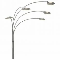 LED Stehleuchte Synna in Silber und Weiß 5x 4,5W 2000lm -Stehleuchten Verkäufe 2022 a 406367 led stehleuchte synna in silber und weiss 5x 45w 2000lm3