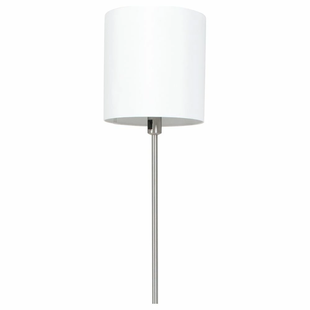 Stehleuchte Noor in Silber und Weiß E27 5 Stehleuchte Noor in Silber und Weiß E27 – Bild 3