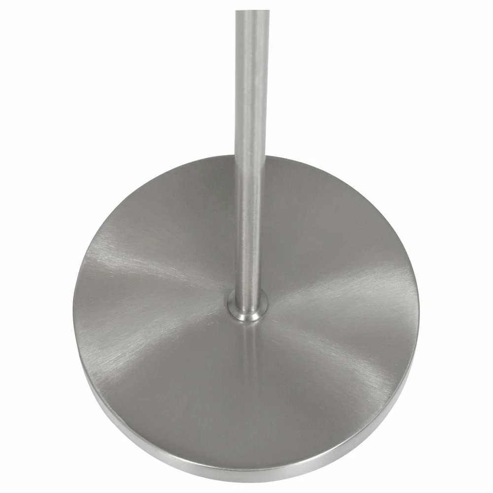 Stehleuchte Noor in Silber und Weiß E27 7 Stehleuchte Noor in Silber und Weiß E27 – Bild 5