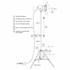 Stehleuchte Carré in Schwarz und Chrom E27 -Stehleuchten Verkäufe 2022 a 406471 stehleuchte carre in schwarz und chrom e2711