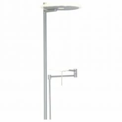 LED Stehleuchte Turound 40W 4000lm mit Lesearm -Stehleuchten Verkäufe 2022 a 406592 led stehleuchte turound in silber und transparent 40w 4000lm mit lesearm3