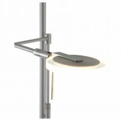 LED Stehleuchte Turound 40W 4000lm mit Lesearm -Stehleuchten Verkäufe 2022 a 406592 led stehleuchte turound in silber und transparent 40w 4000lm mit lesearm8