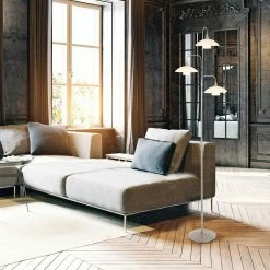 LED Stehleuchte Tallerken 3x 3W 900lm G9 3-flammig 29 LED Stehleuchte Tallerken 3x 3W 900lm G9 3-flammig -Stehleuchten Verkäufe 2022 a 406628 led stehleuchte tallerken in silber und weiss 3x 3w 900lm g9 3 flammig13