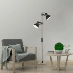 Stehleuchte Gearwood E27 2-flammig