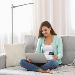 LED Stehleuchte Stekk 9W 900lm -Stehleuchten Verkäufe 2022 a 406672 led stehleuchte stekk in silber und weiss 9w 900lm9