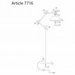 Stehleuchte Brooklyn in Schwarz und Silber E27 -Stehleuchten Verkäufe 2022 a 406895 stehleuchte brooklyn in schwarz und silber e279