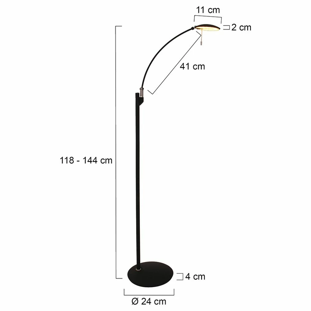 LED Stehleuchte Zenith 6W 700lm 1440mm 11 LED Stehleuchte Zenith 6W 700lm 1440mm – Bild 9