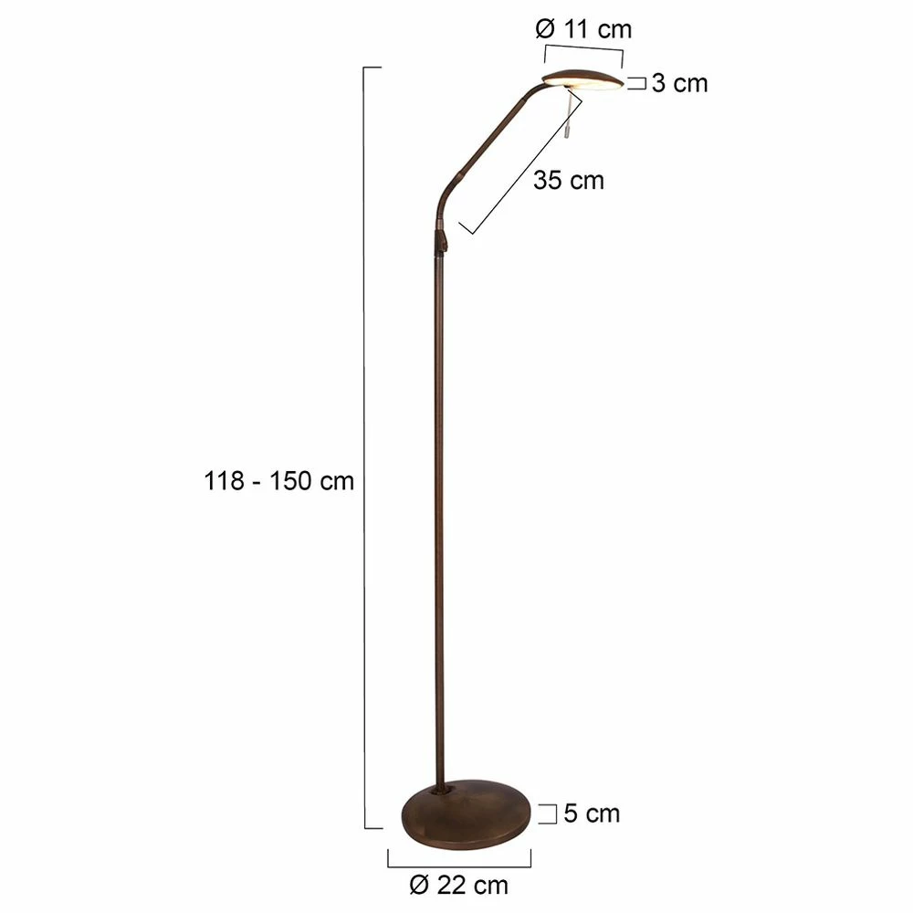 LED Stehleuchte Zenith 6W 700lm 14 LED Stehleuchte Zenith 6W 700lm – Bild 12