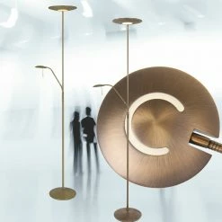 LED Stehleuchte Zodiac 30W 3000lm mit Lesearm 23 LED Stehleuchte Zodiac 30W 3000lm mit Lesearm -Stehleuchten Verkäufe 2022 a 407028 led stehleuchte zodiac in bronze und weiss 30w 3000lm mit lesearm10