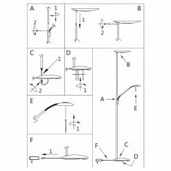 LED Stehleuchte Zodiac 30W 3000lm mit Lesearm 25 LED Stehleuchte Zodiac 30W 3000lm mit Lesearm -Stehleuchten Verkäufe 2022 a 407028 led stehleuchte zodiac in bronze und weiss 30w 3000lm mit lesearm12