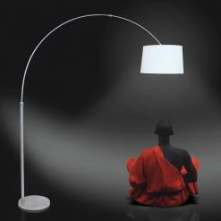 Stehleuchte Gramineus E27 konisch 15 Stehleuchte Gramineus E27 konisch -Stehleuchten Verkäufe 2022 a 407105 stehleuchte gramineus in silber und weiss e27 konisch7