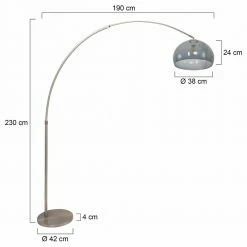 Stehleuchte Gramineus in Silber und Grau E27 -Stehleuchten Verkäufe 2022 a 407126 stehleuchte gramineus in silber und grau e27 18