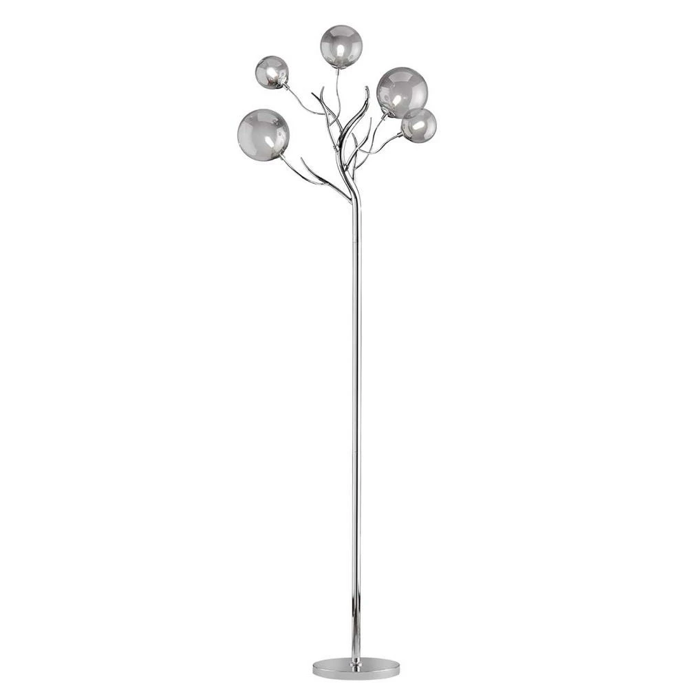 Stehleuchte Jasmine in Chrom G9 5-flammig 3 Stehleuchte Jasmine in Chrom G9 5-flammig