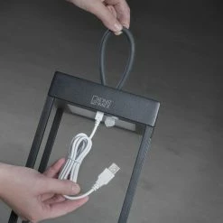 LED Akkuleuchte Ravello in Schwarz 2,2W 180lm IP54 -Stehleuchten Verkäufe 2022 a 413933 led akkuleuchte ravello in schwarz 22w 180lm ip54 300mm5